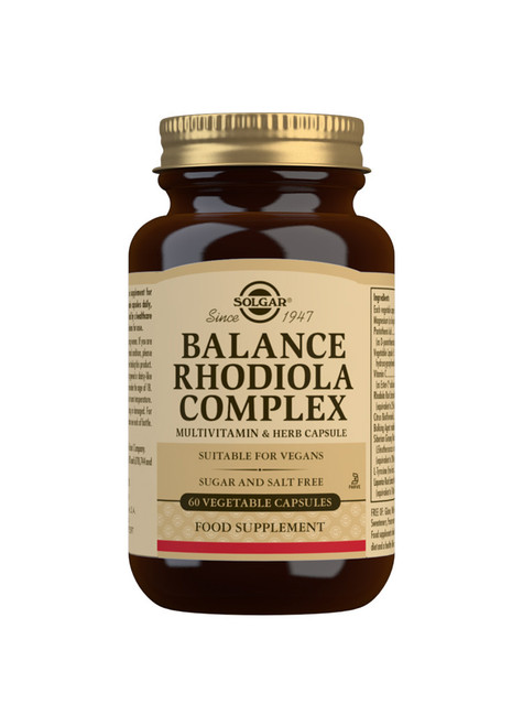 Solgar Balance Rhodiola Complex kapsule, A60 