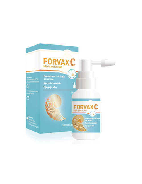 Hamapharm Forvax C sprej za uho 15 ml 