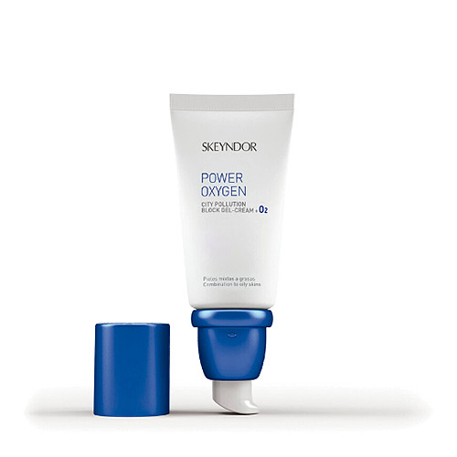 SKEYNDOR POWER OXYGEN CITY POLLUTION BLOCK GEL KREMA +O2 MASNA/MJEŠOVITA KOŽA 50 ML 