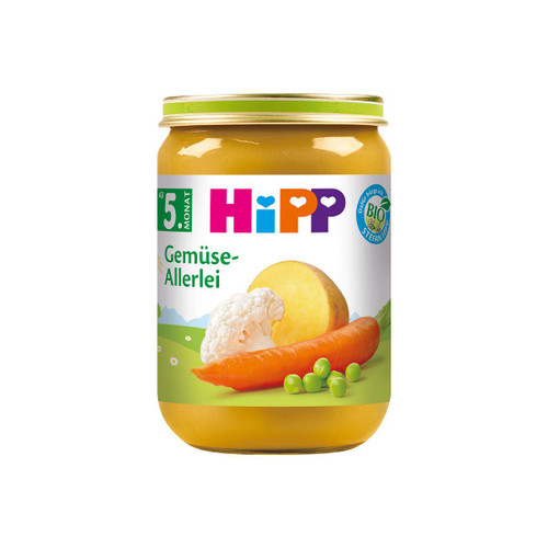 HIPP kašica s mladim povrćem 190g 4070 