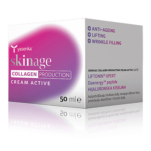 Yasenka Skinage Collagen Production Active krema za umornu kožu, 50ml