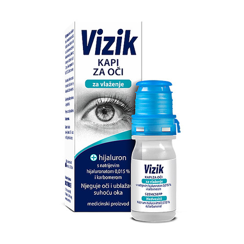 Theiss Vizik kapi za vlaženje oka, 10 ml