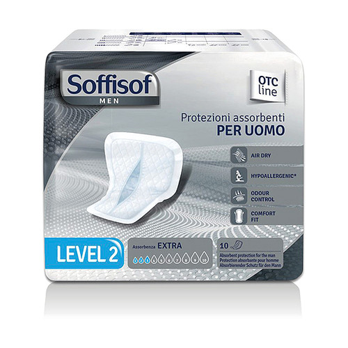 SOFFISOF MEN LEVEL 2  muški ulošci za inkontinenciju, 10kom