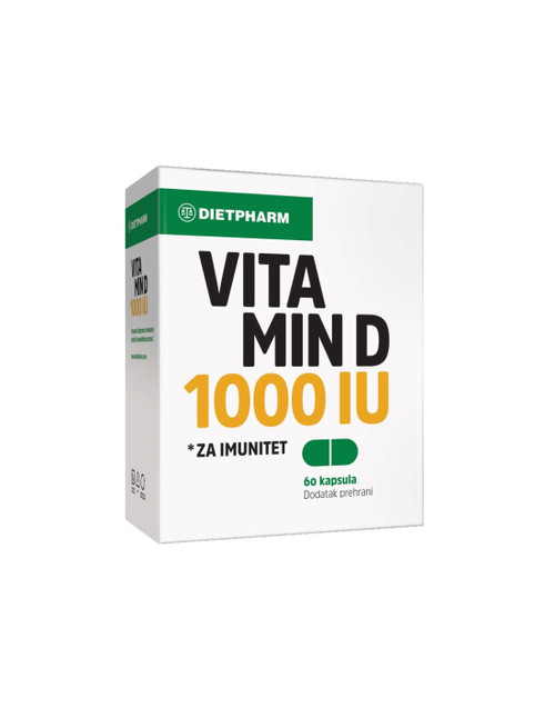 DIETPHARM VITAMIN D 1000 IU CAPS A60 