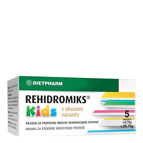DIETPHARM REHIDROMIKS KIDS VRECICE A5