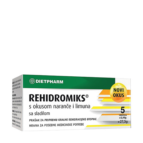 DIETPHARM REHIDROMIKS NARANCA/LIMUN VRECICE A5