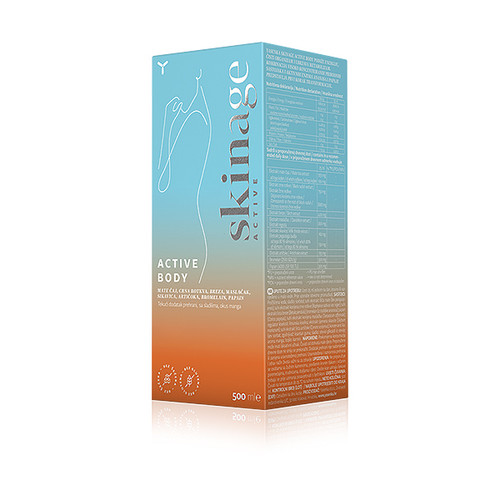 Yasenka Skinage Active Body detoks napitak za brži metabolizam, 500 ml