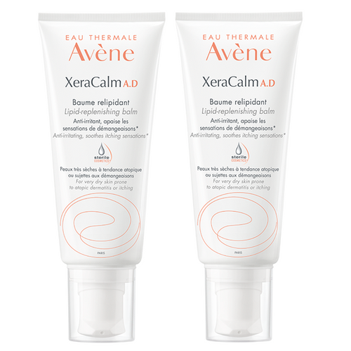 Avène XeraCalm A.D Balzam za relipidaciju suhe kože sklone atopiji i svrbežu, 2 x 200 ml  Avène XeraCalm A.D Balzam za relipidaciju suhe kože sklone atopiji i svrbežu, 2 x 200 ml