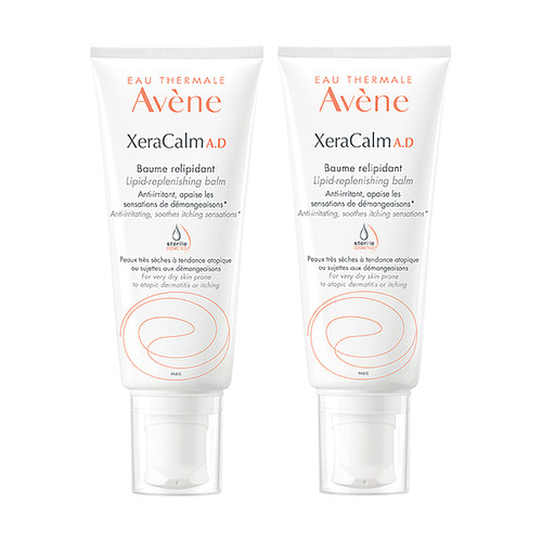 Avène XeraCalm A.D Balzam za relipidaciju suhe kože sklone atopiji i svrbežu, 2 x 200 ml