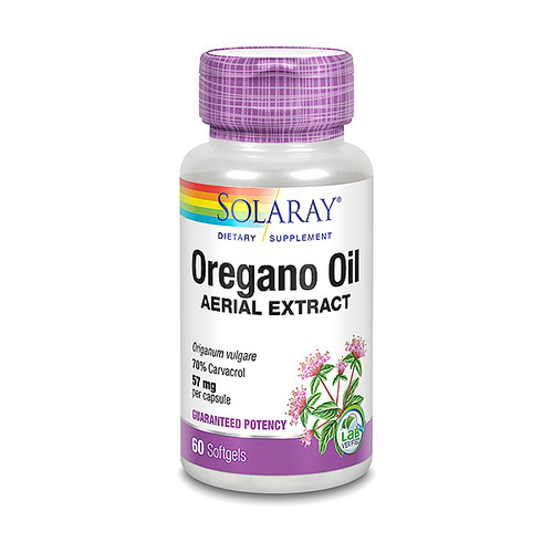 SOLARAY OREGANO 70% CARVACROL PERLE A 60