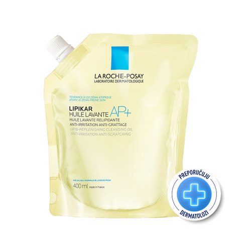 La Roche-Posay Lipikar Cleansing Oil AP+ ulje za tuširanje 400 ml refill