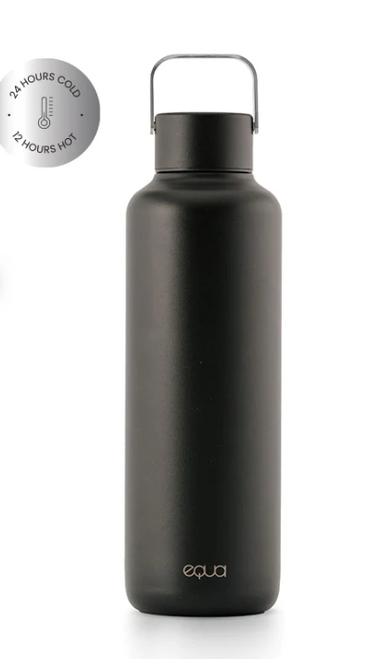 EQUA, TERMO boca od nehrđajućeg čelika, Timeless Dark, 600ml