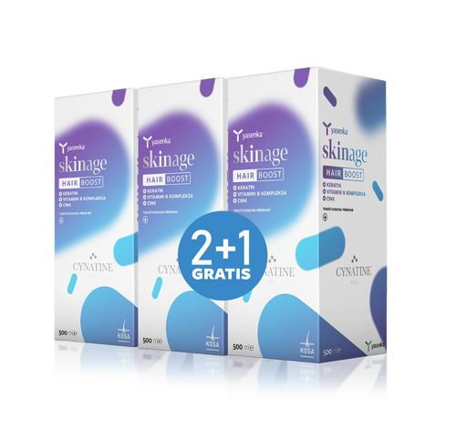 YASENKA SKINAGE HAIR BOOST 2+1 POKLON