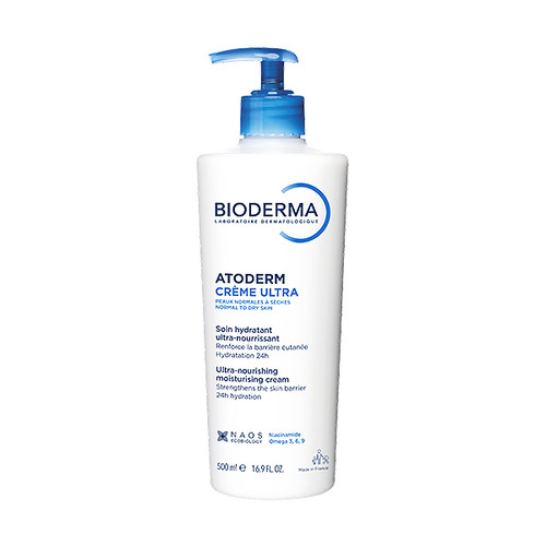 BIODERMA ATODERM ULTRA krema za suhu i osjetljivu kožu, 500 ml