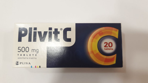 PLIVIT C 500 MG tablete A20