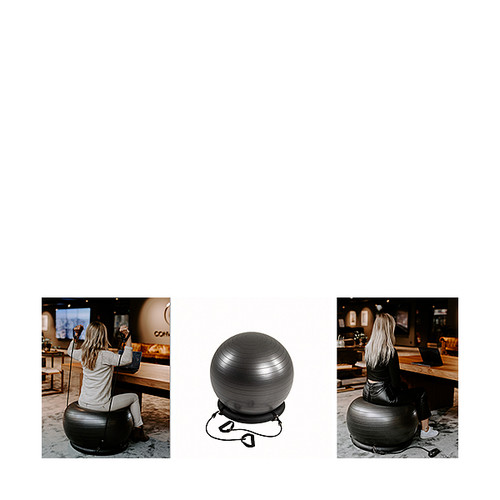 Swedish Posture Lopta za vježbanje s elastičnim trakama