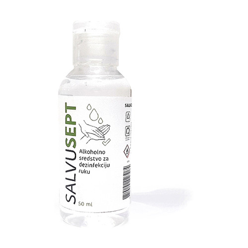 SALVUSEPT alkoholno sredstvo za dezinfekciju ruku, 50ml