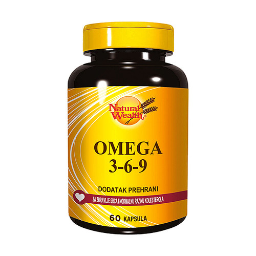 NATURAL WEALTH OMEGA-3-6-9 KAPSULE A60