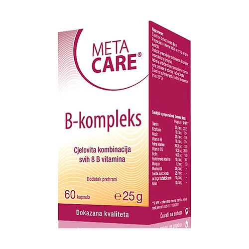 META CARE B KOMPLEKS CAPS A60
