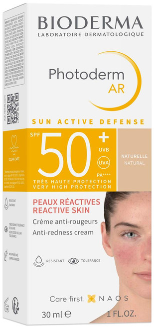 Bioderma Photoderm AR Krema | SPF50+ | 30ml | Za osjetljivu kožu sklonu crvenilu 