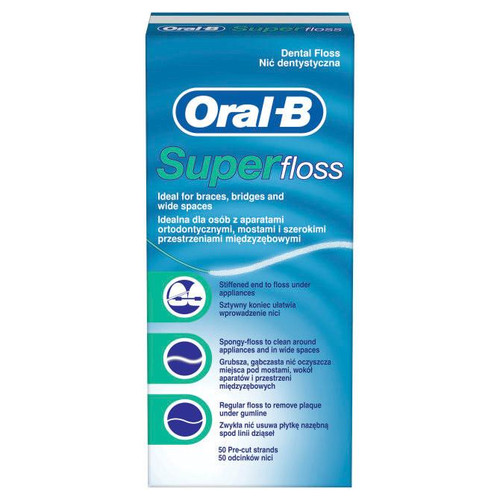 ORAL-B ZUBNI KONAC SUPER FLOSS A50 