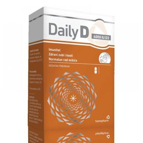 HAMAPHARM DAILY D 4000 IU KAPSULE  HAMAPHARM DAILY D 4000 IU KAPSULE