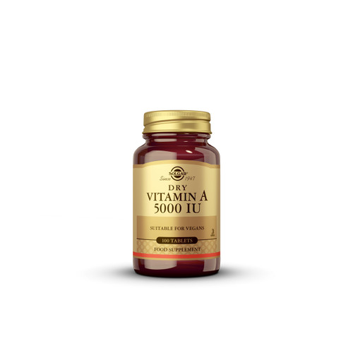 Solgar Vitamin A 5000 I.J., tablete A100 