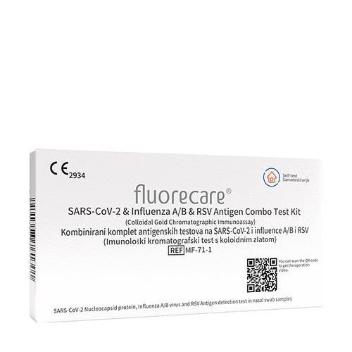 Test Fluorecare Covid+Influenca A/B+ RSV set