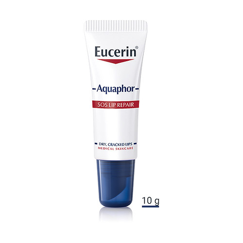 Eucerin Aquaphor Lip Repair balzam za suhe i ispucale usne, 10 g