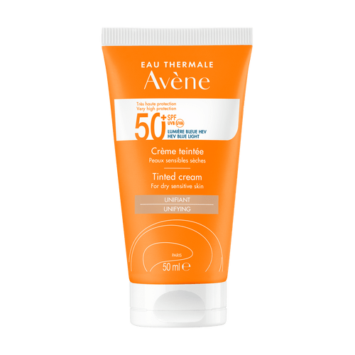Avène Sun Tonirana krema SPF50+ za suhu i osjetljivu kožu, 50 ml  Avène Sun Tonirana krema SPF50+ za suhu i osjetljivu kožu, 50 ml