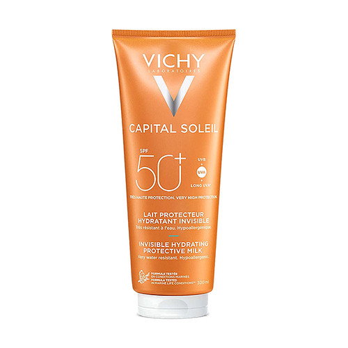 Vichy Capital Soleil Mlijeko za tijelo SPF50+ za cijelu obitelj, 300 ml
