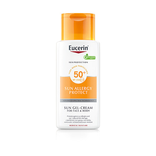 Eucerin Sun Allergy Protect Gel-krema za kožu sklonu alergijama SPF 50+, 150 ml
