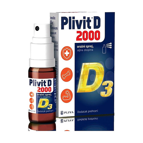 PLIVIT D 2000 SPREJ 10ml