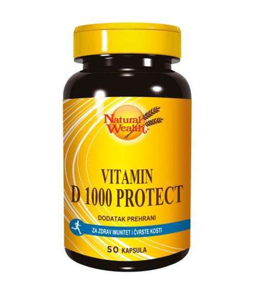 NATURAL WEALTH VITAMIN D 1000 PROTECT TABLETE A50 
