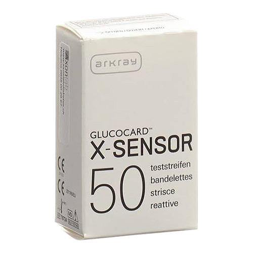 GLUCOCARD X-SENSOR TEST TRAKE 50 KOM
