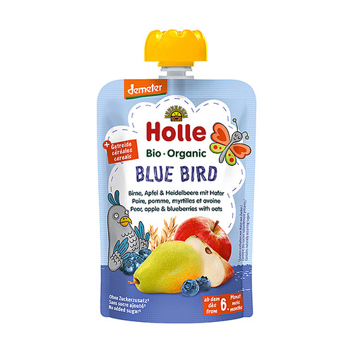BIO HOLLE PIRE KRUŠKA, JABUKA, BOROVNICE I ZOB 100G
