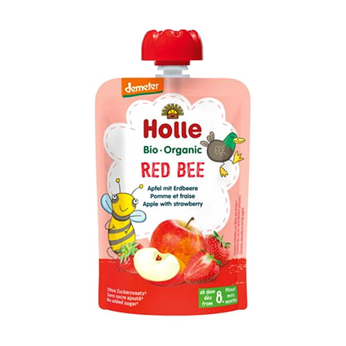 BIO HOLLE PIRE JABUKA I JAGODA 100G