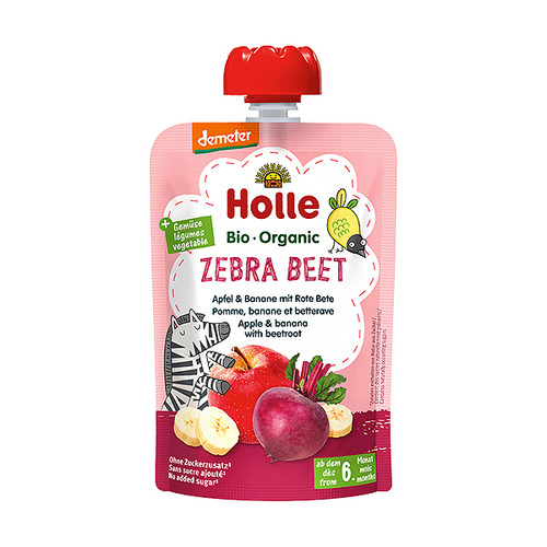 BIO HOLLE PIRE JABUKA, BANANA I CIKLA 100G