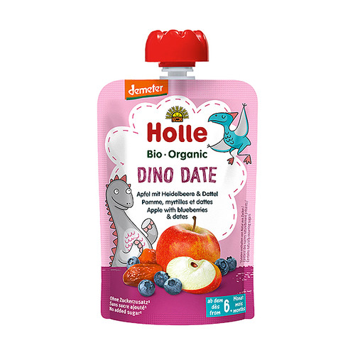 BIO HOLLE PIRE JABUKA, BOROVNICA I DATULJE 100G