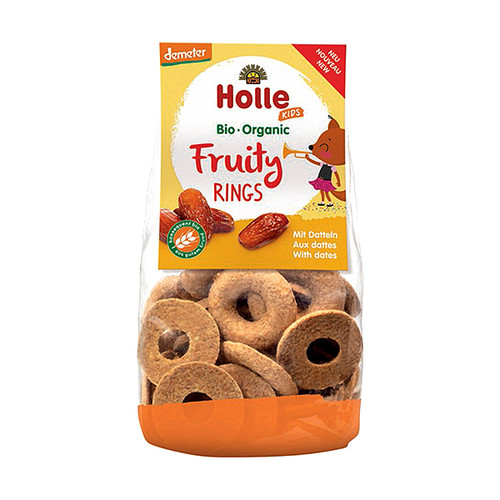 BIO HOLLE KEKSI FRUITY RINGS S DATULJAMA 125G