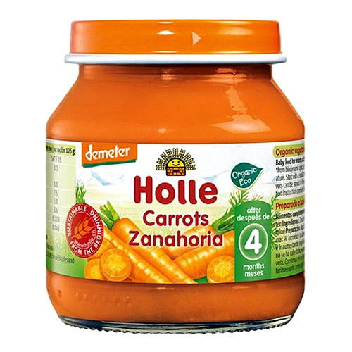 BIO HOLLE KAŠICA MRKVA 125G