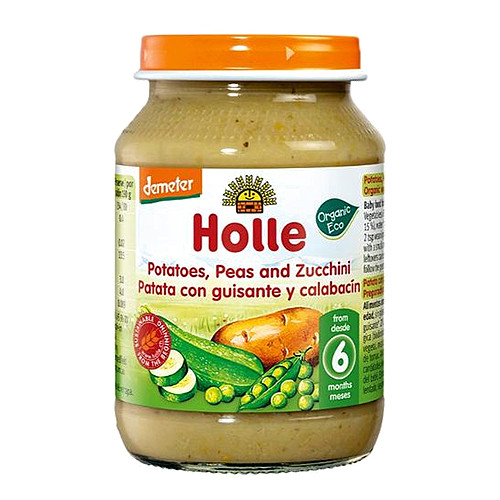 BIO HOLLE KAŠICE KRUMPIR,GRAŠAK I TIKVICE 190G