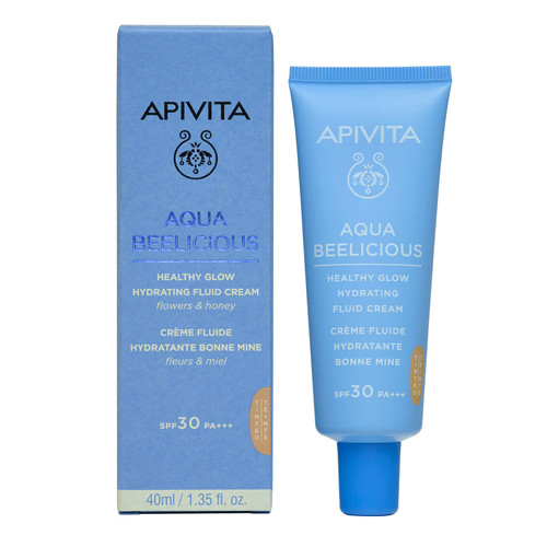 Apivita Aqua Beelicious tonirana krema za lice SPF30 40 ML
