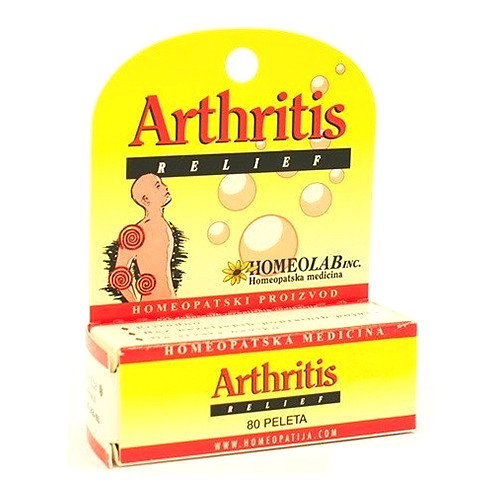 HOMEOLAB ARTHRITIS RELIEF (ARTRITIS) A80