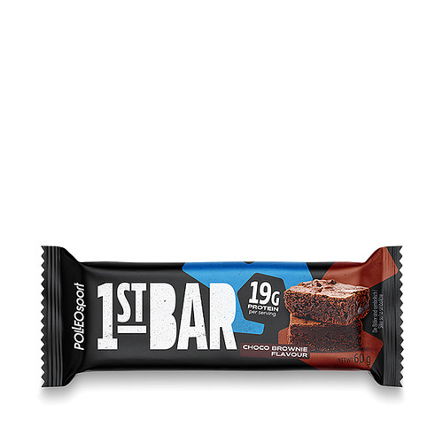 Polleo Sport 1ST Bar Choco Brownie proteinska čokoladica, 60g