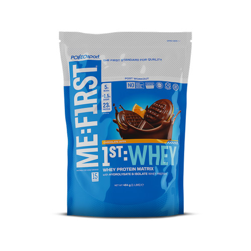 MEFIRST 1ST WHEY CHOCOLATE JAFFA 454g