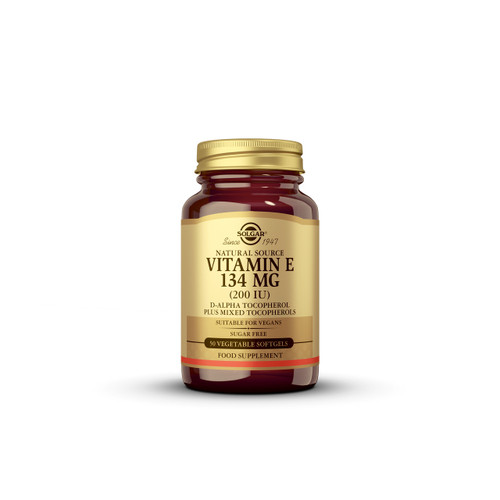 Solgar Vitamin E 134mg, kapsule A50 