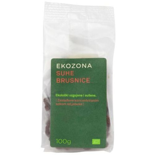 BIO BRUSNICE SUHE 100g