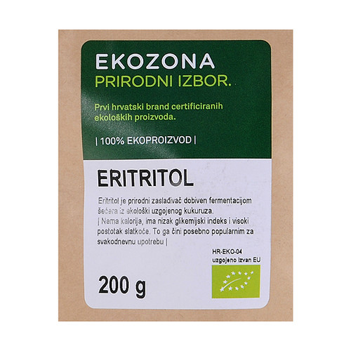 BIO ZASLAĐIVAČ ERITRITOL 200g