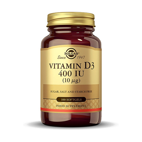 Solgar Vitamin D3 400 IU 100 kapsula